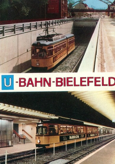 13. Bielefeld hat seit Jahren auch eine U-Bahn
